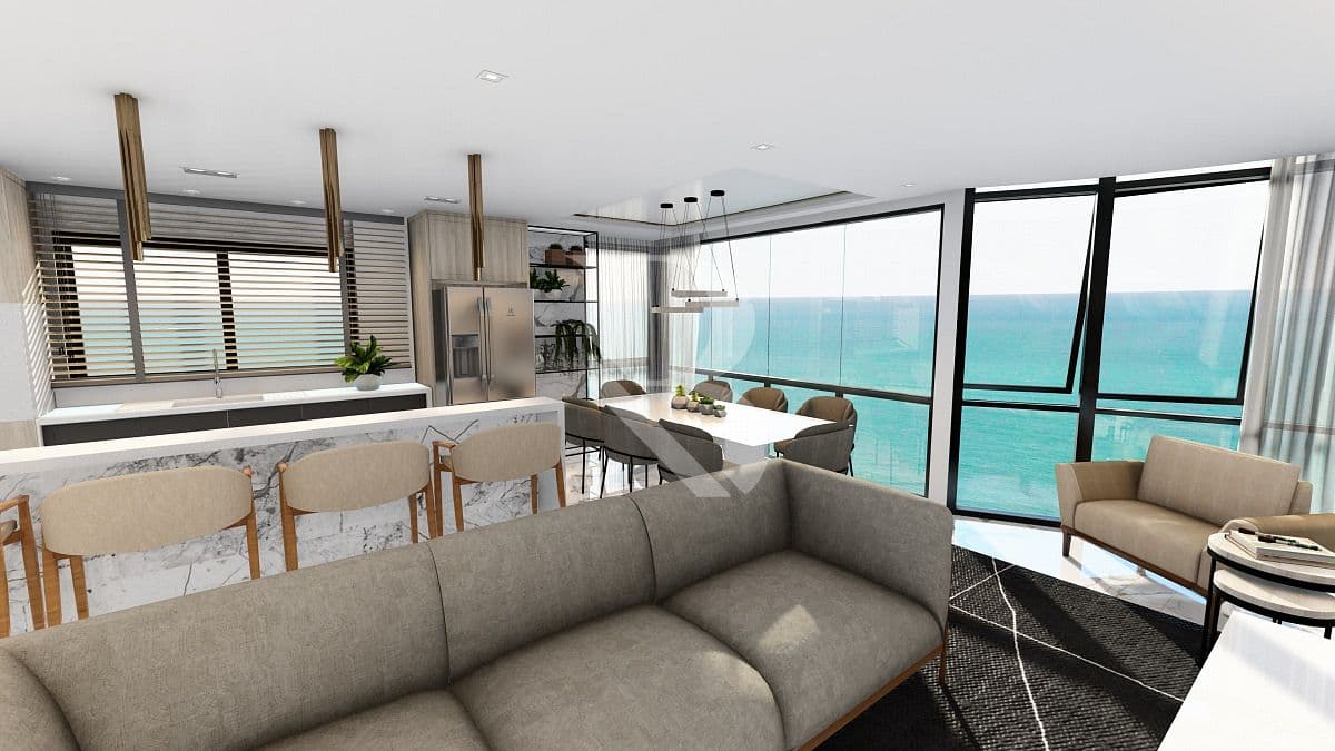 Com 3 suítes e linda vista mar. — foto 1