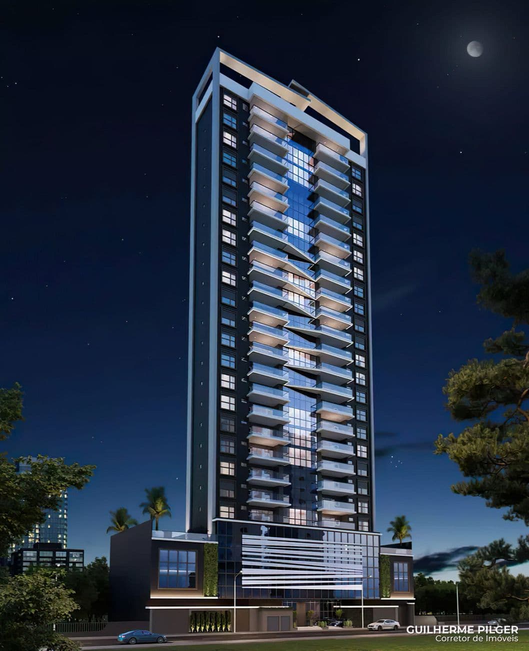 Apartamento no Ed. Seas's Garden Residence em Meia Praia em Itapema — foto 1