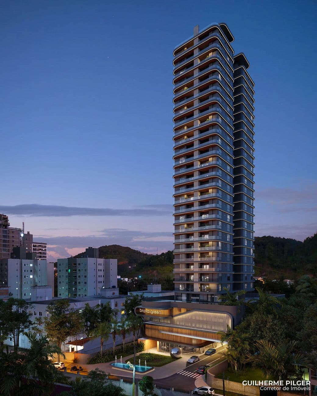 Apartamento no Edifício Brava Green na Praia Brava em Itajaí — foto 1