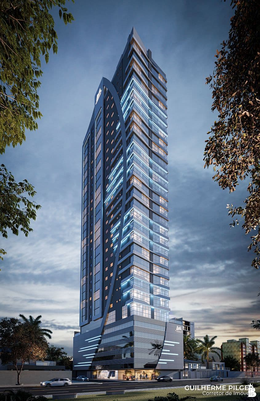 Apartamento o Edifício Blue Building em Porto Belo — foto 1