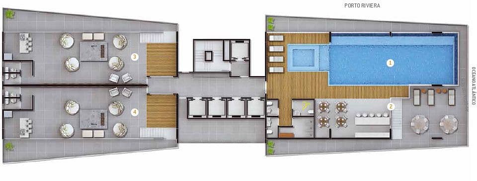 Studio na Praia Brava — foto 1