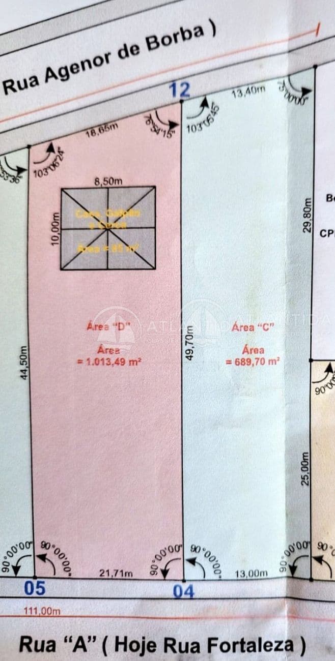 Terreno com 1703 m² próximo ao Komprão Atacadista - Camboriú — foto 1