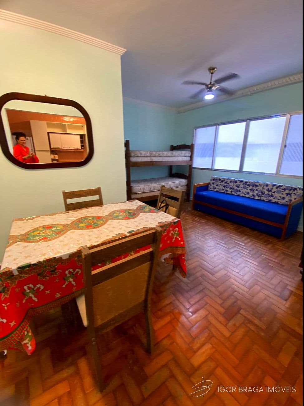 BELÍSSIMO APARTAMENTO, FINO ACABAMENTO E À 240M DO MAR — foto 1