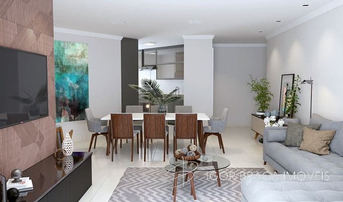 BELÍSSIMO APARTAMENTO, AMPLO, ACABAMENTO FINO E LAZER COMPLETO — foto 1