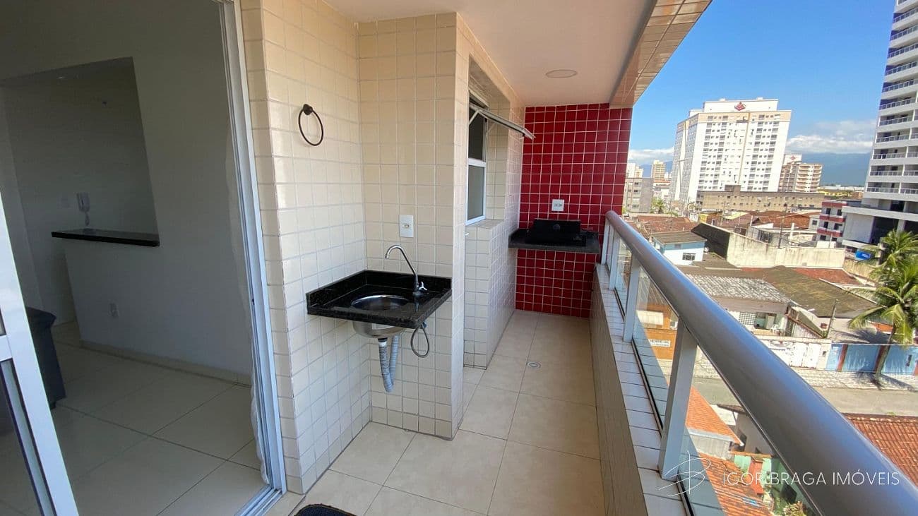 EXCELENTE APARTAMENTO COM VARANDA GOURMET À 300M DO MAR — foto 1