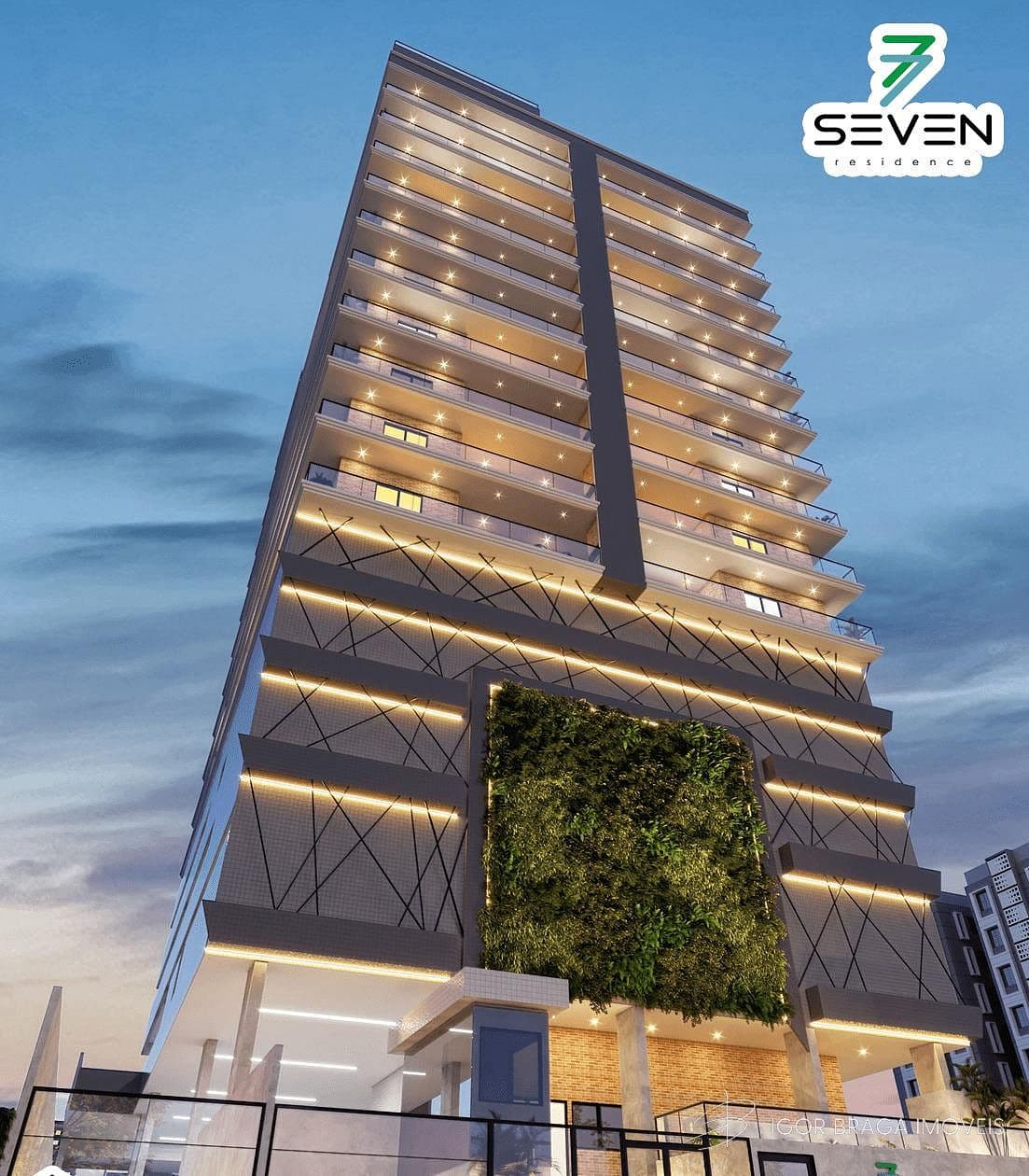 BELÍSSIMO APARTAMENTO, 700M DO MAR E LAZER COMPLETO — foto 1