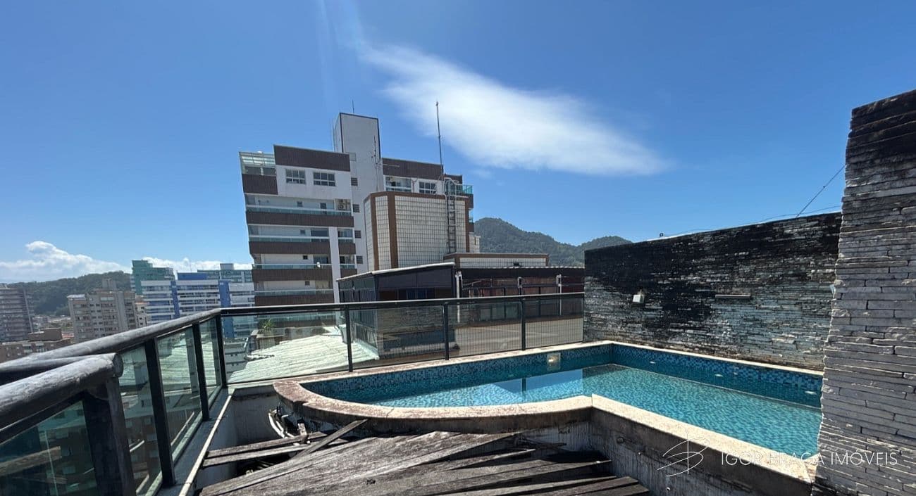 BELÍSSIMA COBERTURA DUPLEX, À 100M DO MAR E LAZER COMPLETO — foto 1