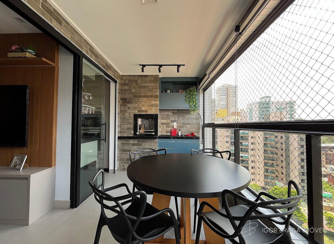 EXCELENTE APARTAMENTO A 100M DO MAR E COM LAZER COMPLETO — foto 1