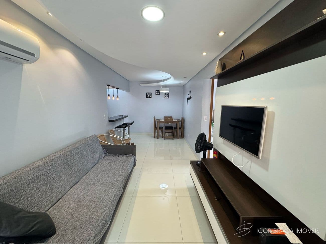 BELÍSSIMO APARTAMENTO A 180M DO MAR E COM AREA DE LAZER COMPLETO — foto 1