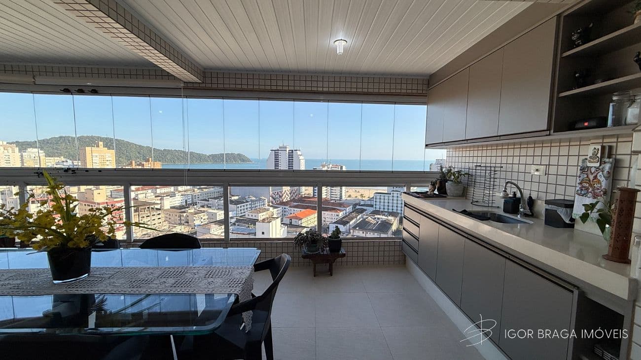 EXCELENTE APARTAMENTO A 300M DO MAR E COM ÁREA DE LAZER COMPLETA — foto 1