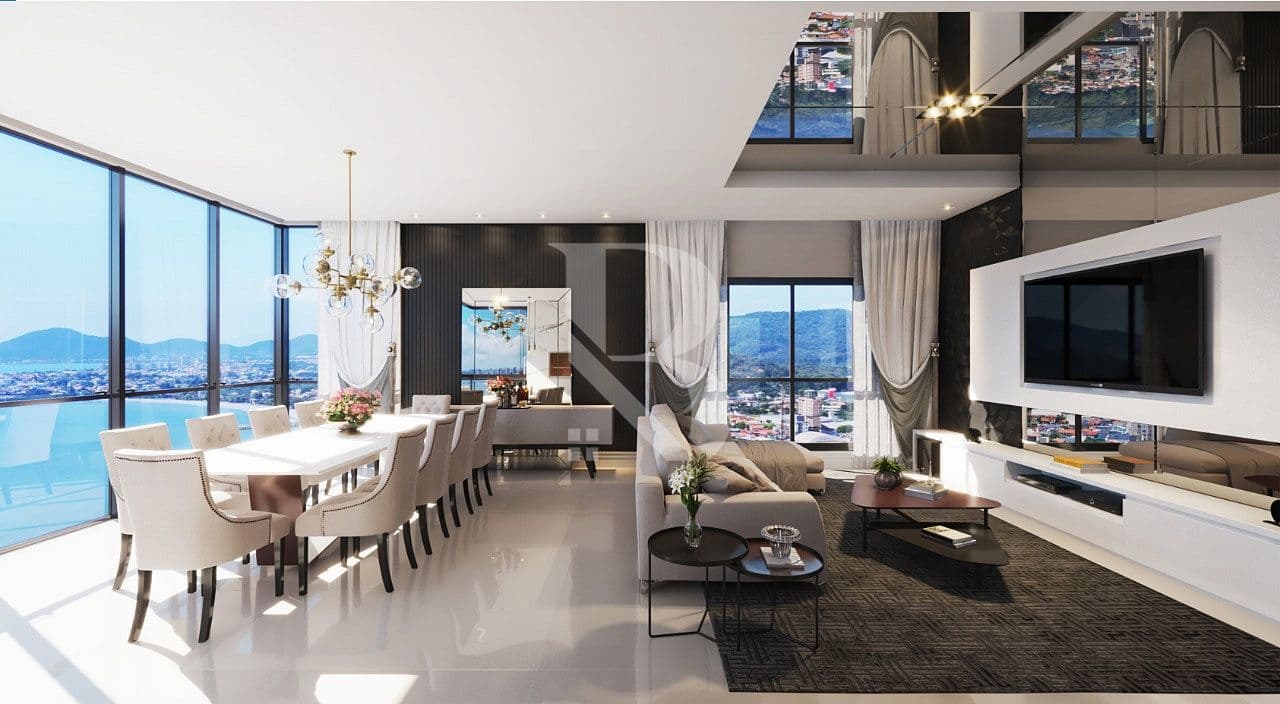 Com 4 suítes. Unique Home - Engeoffice. Apartamento frente mar em Balneário Piçarras. — foto 1