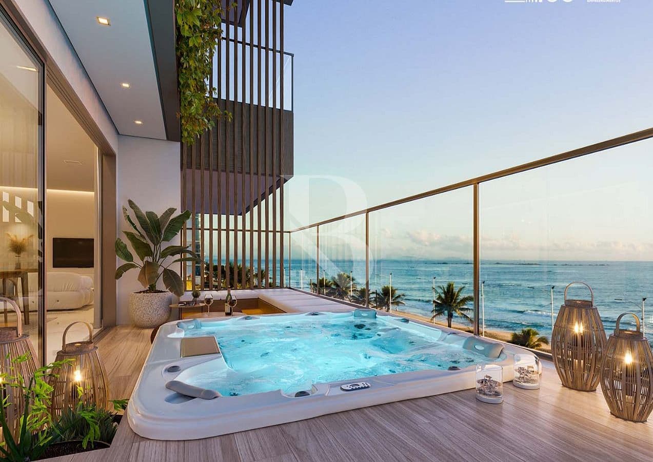 Com 3 quartos. Deck 38. Apartamento a venda Barra Velha SC. — foto 1