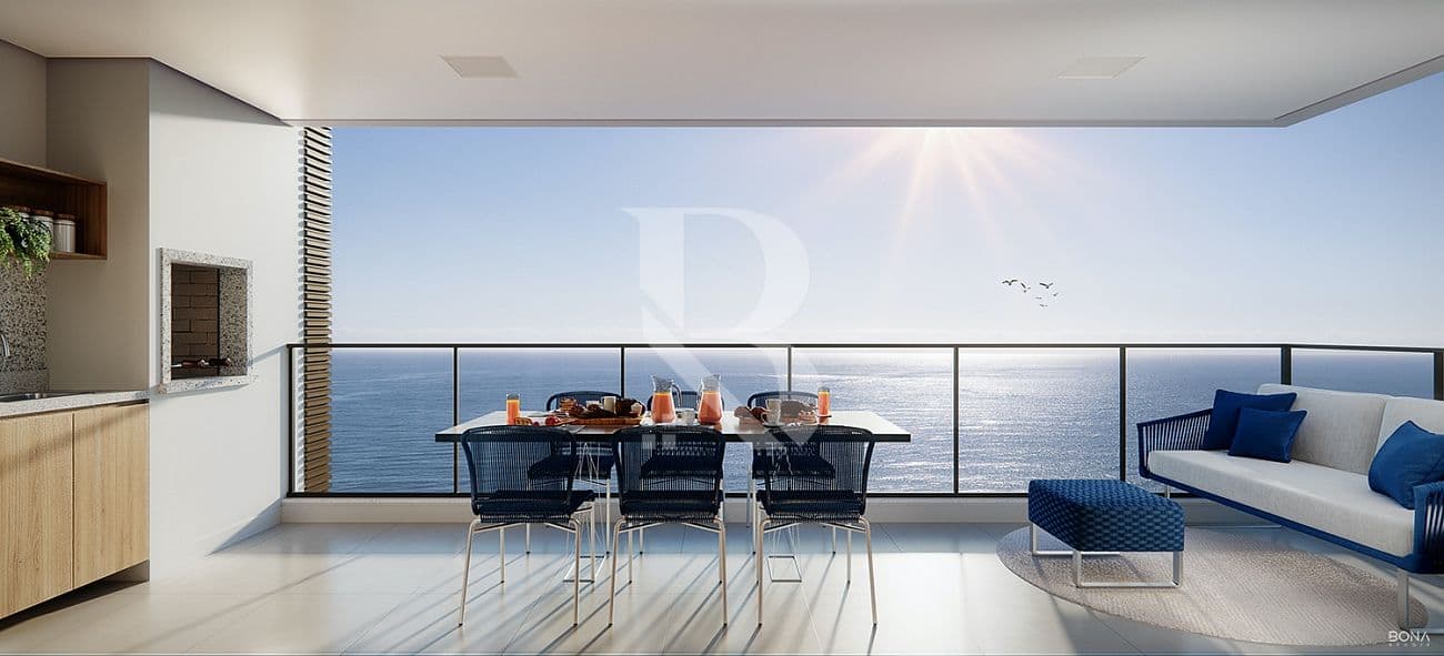 Pé na areia, andar alto, vista permanente. — foto 1