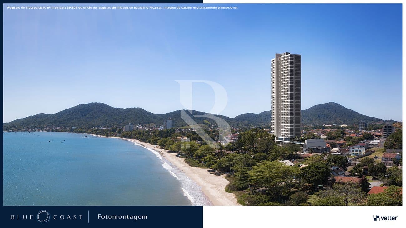 3 quartos. Blue Coast Vetter. Apartamento a venda Penha SC. — foto 1
