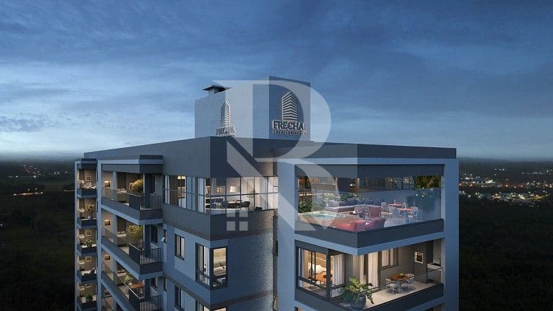 Com 3 quartos. Apartamentos a venda em Balneário Piçarras SC. Residencial Azzure - Frechal — foto 1