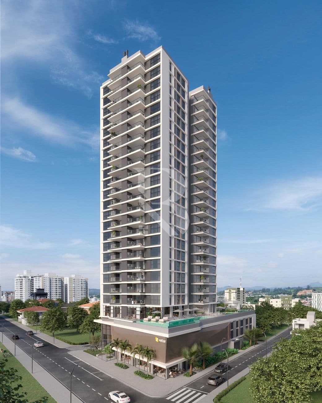 Com 3 suítes. Emerald Coast - Vetter. Apartamento a venda Balneário Piçarras SC — foto 1