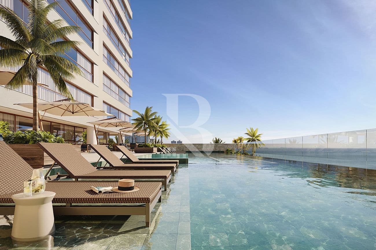 Com 4 suítes, Mykonos por Daxo. Apartamento frente mar a venda em Balneário Piçarras - SC — foto 1