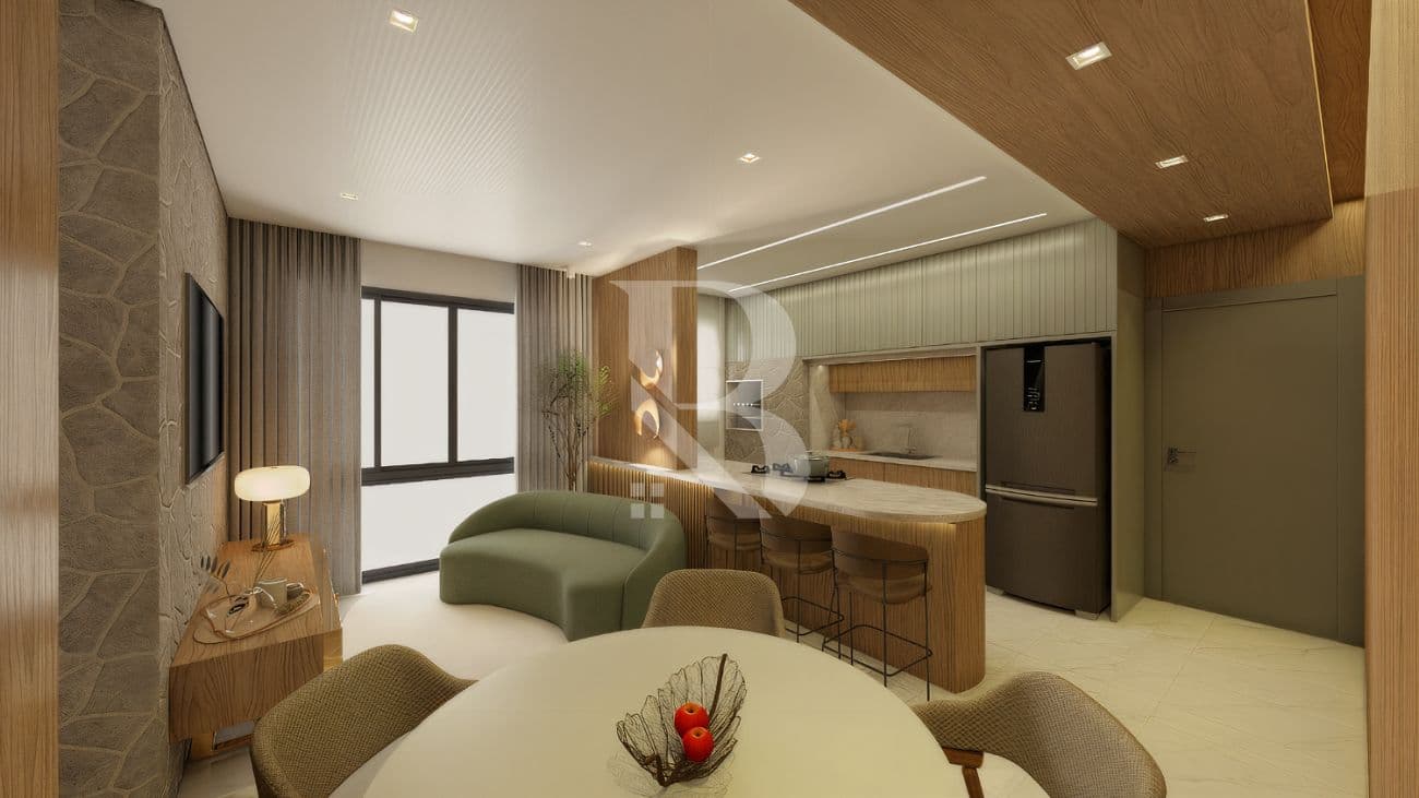 Com 2 dormitórios. Unik Residence – Apartamento à Venda na Planta em Balneário Piçarras. — foto 1