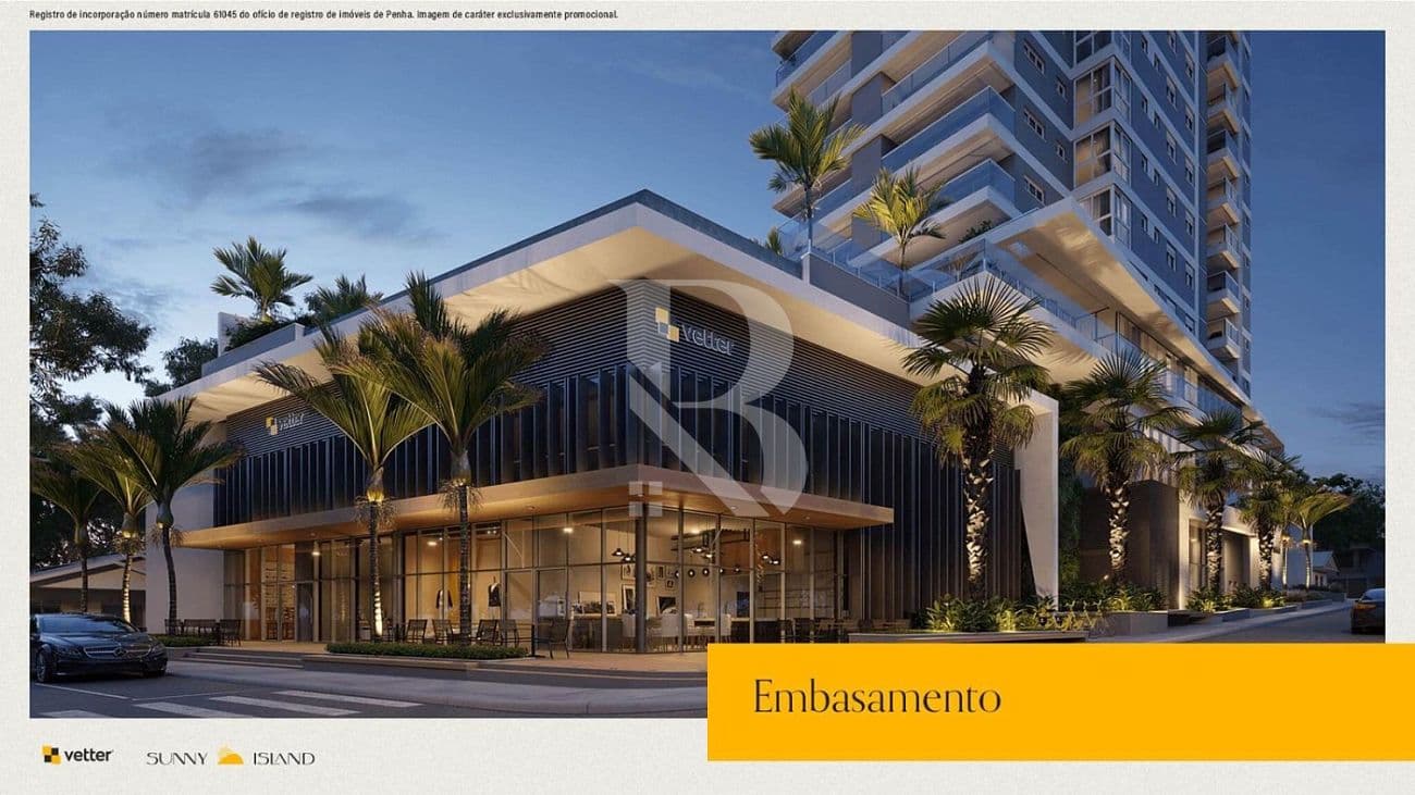 Com 3 quartos. Sunny Island - Vetter. Apartamentos a venda na Penha SC — foto 1