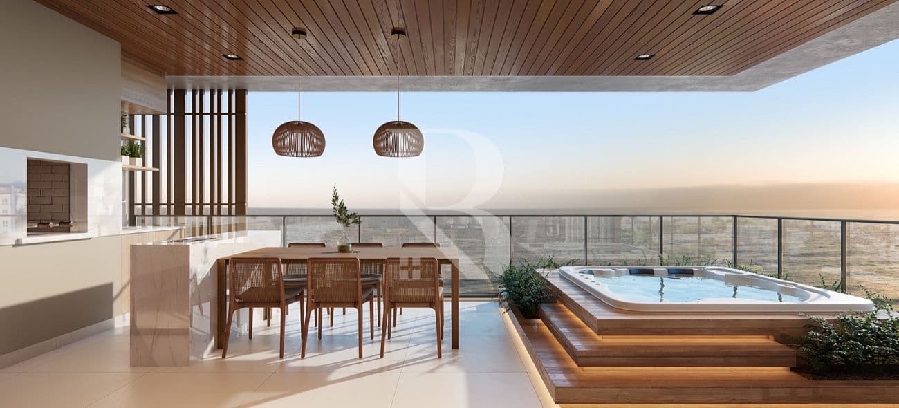 Com 4 suítes. Belvedere Beach House. Apartamento a venda Balneário Piçarras SC. — foto 1