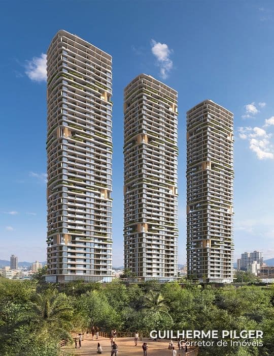 Apartamento no Ed. Lagom Perequê na Praia de Perequê em Porto Belo — foto 1