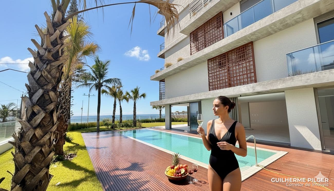 Apartamento Garden no Ed. Tirreno Residenziale na Praia Brava de Itajaí — foto 1