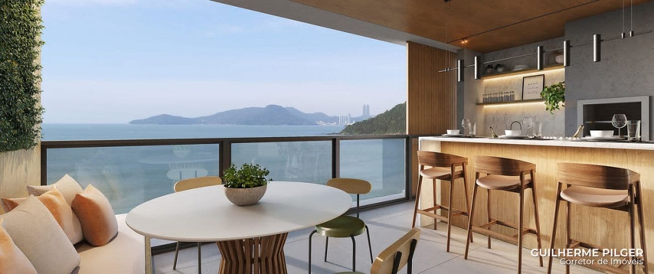 Apartamento no Ed. Tirreno Residenziale na Praia Brava de Itajaí — foto 1