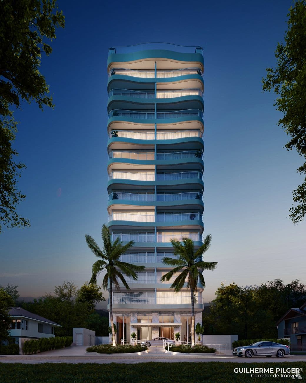 Apartamento no Ed. Le Blanc na Praia Brava em Itajaí — foto 1