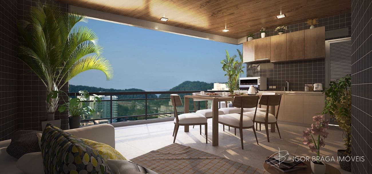 BELISSÍMO APARTAMENTO NA AVENIDA MAIS FAMOSA DO CANTO DO FORTE — foto 1