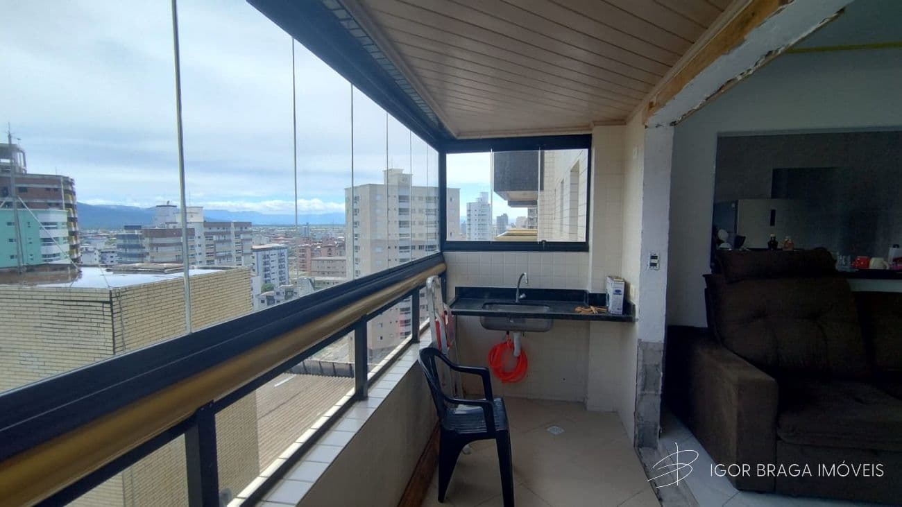 EXCELENTE APARTAMENTO A 150M DO MAR E COM ÁREA DE LAZER COMPLETA — foto 1