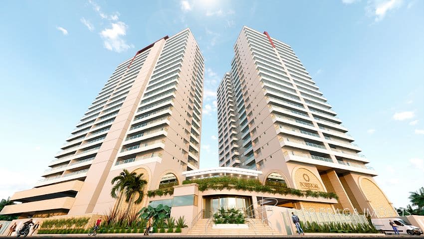 INCRÍVEL APARTAMENTO Á 200M DO MAR COM LAZER COMPLETO — foto 1