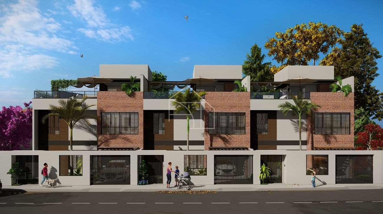 Casas Triplex com 3 suites jardim e Rooftop em Morada de Laranjeiras. — foto 1