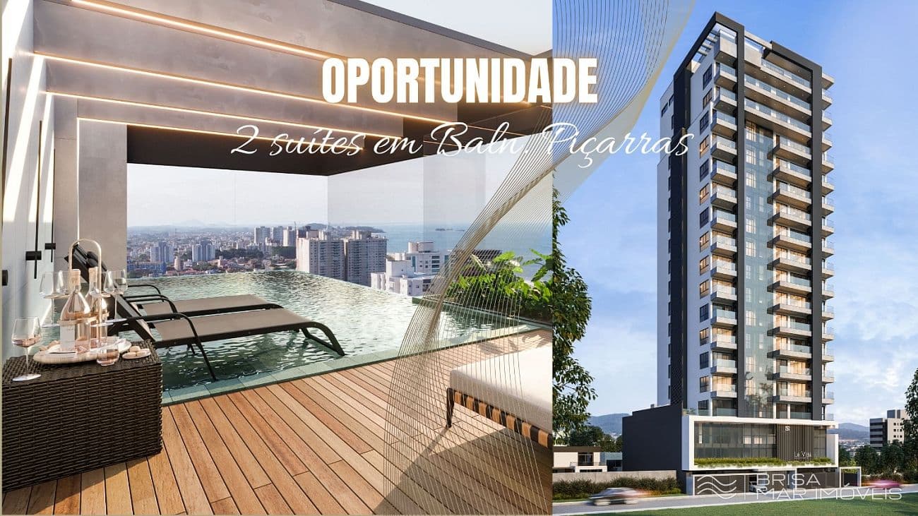 2 suítes, alto padrão, lazer completo, Balneário Piçarras — foto 1