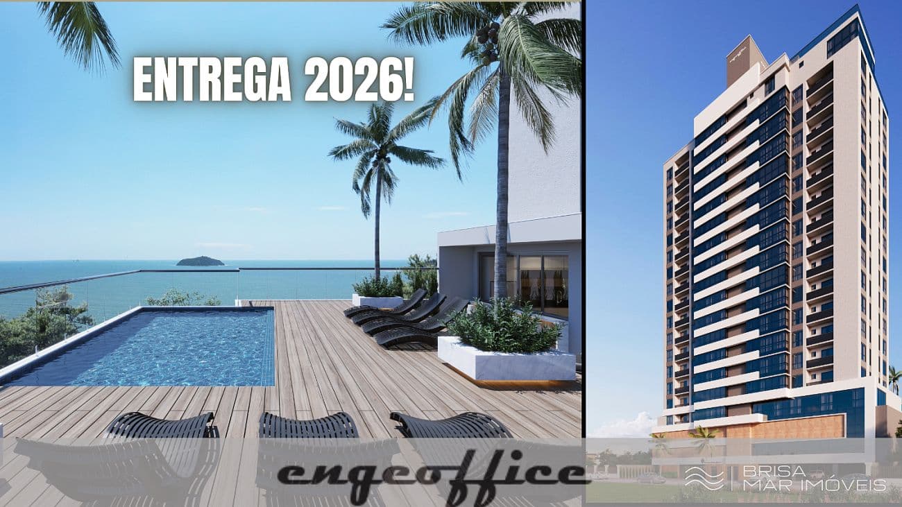 3 suítes, piscina, alto padrão Engeoffice, centro de Balneário Piçarras — foto 1