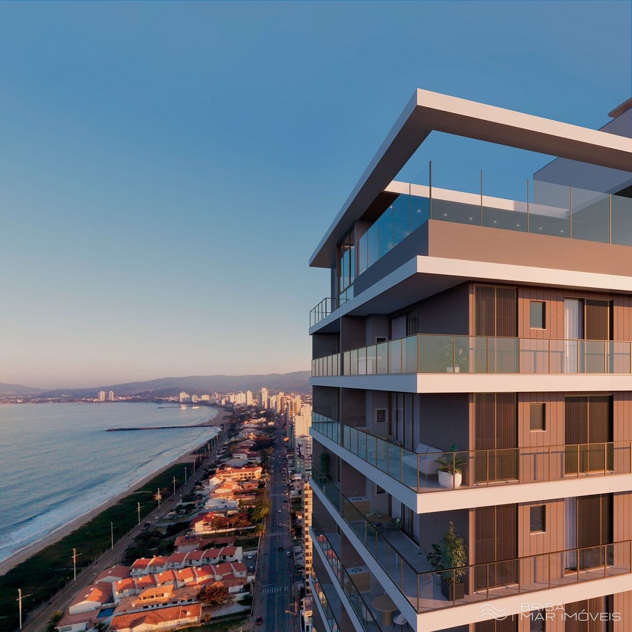 REVENDA 10° ANDAR 3 suítes, vista mar permanente, centro de Balneário Piçarras — foto 1