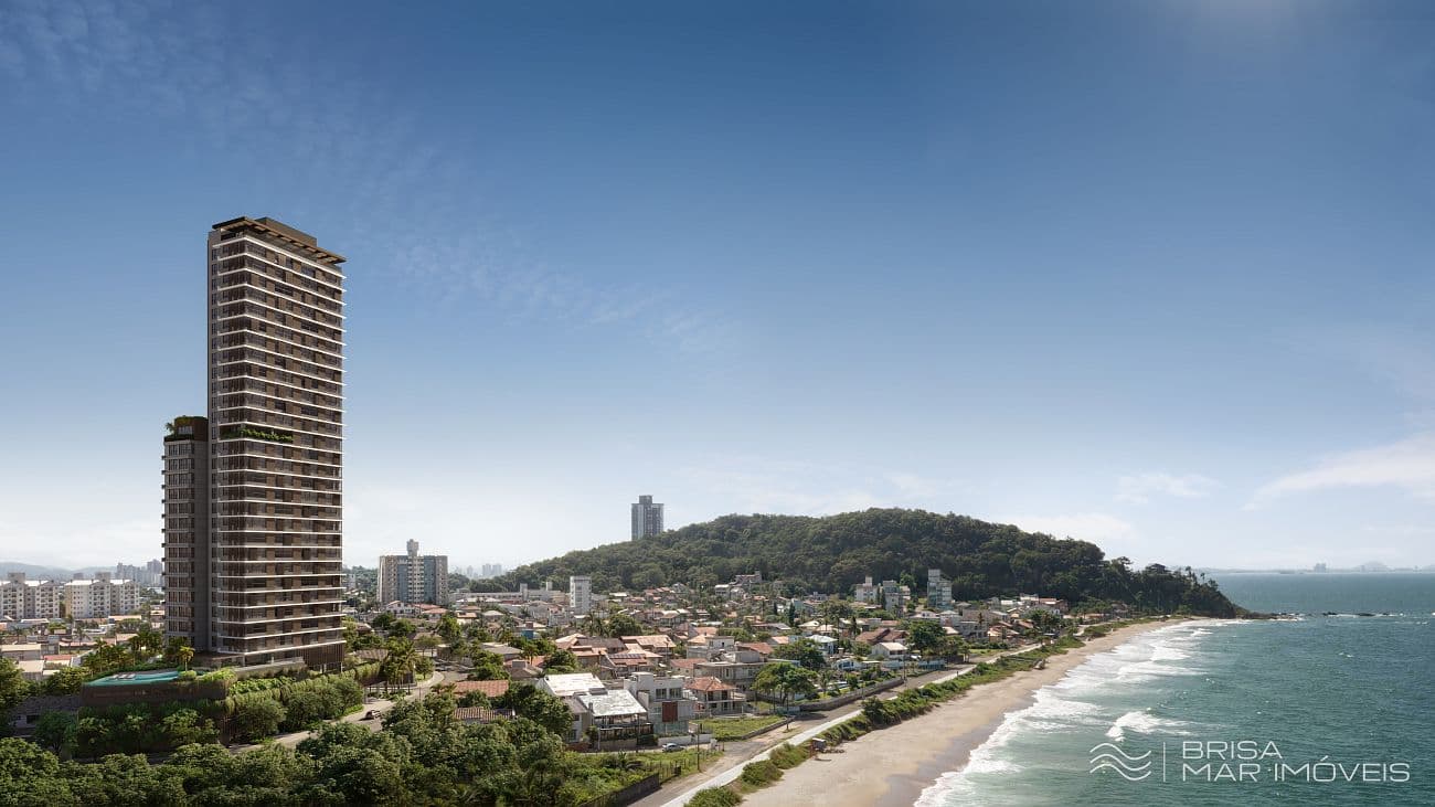 3 suítes, frente mar, lazer completo, Praia do Quilombo Penha — foto 1