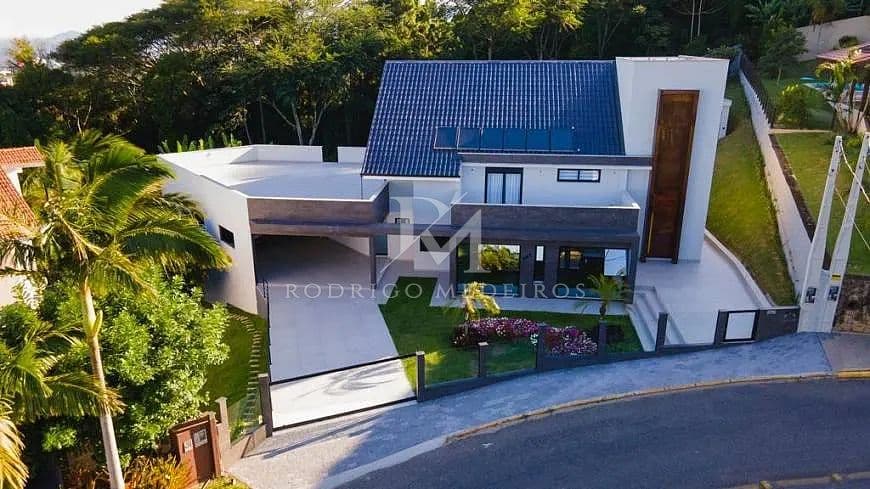 Casa 4 Suítes, Mobiliado - Bosque das Mansões, São José/SC — foto 1