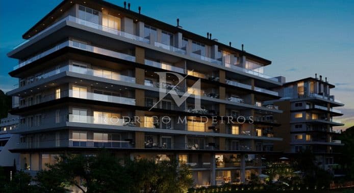 Apartamento 3 suites frente mar com design exclusivo na Praia Brava, Florianópolis — foto 1