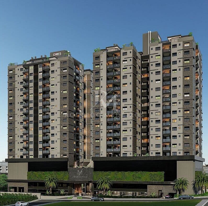 Apartamento com 2 suítes à venda no Manhattan, bairro Floresta, São José — foto 1