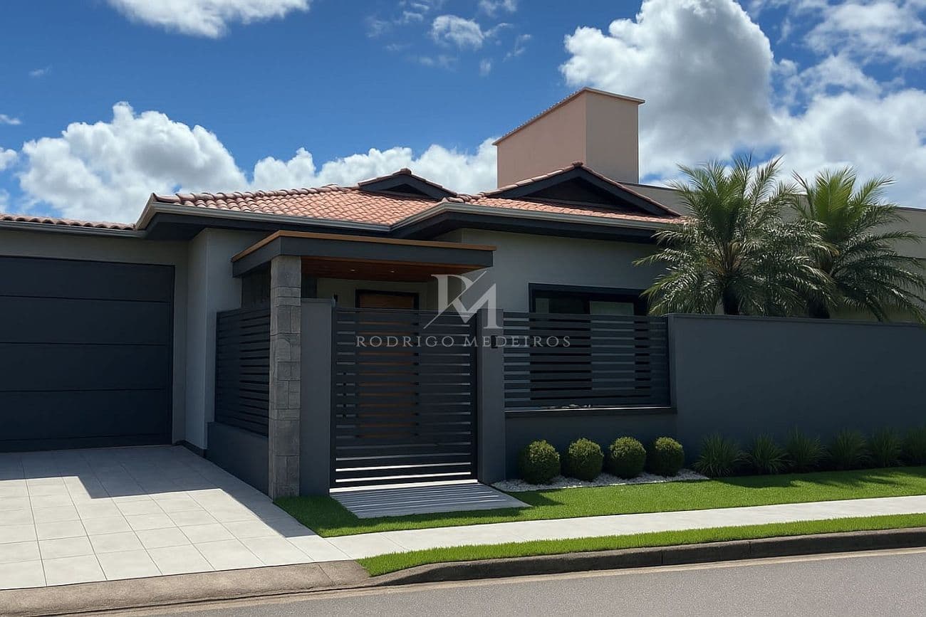 Casa com piscina e 3 suítes à venda na Pedra Branca, Palhoça/SC – 180m² — foto 1