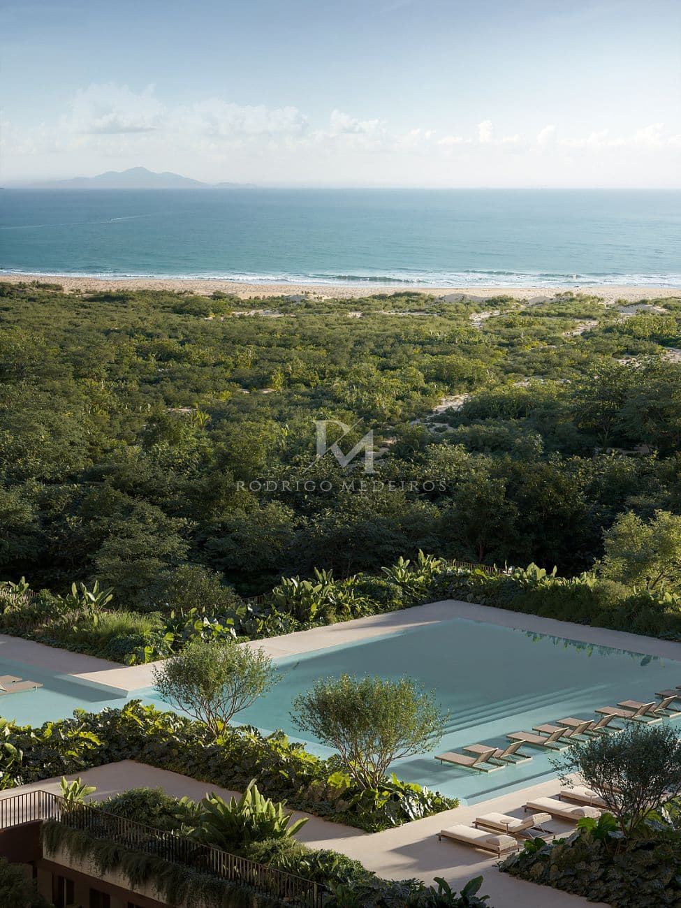 Casas suspensas exclusivas frente mar no Campeche, Florianópolis — foto 1