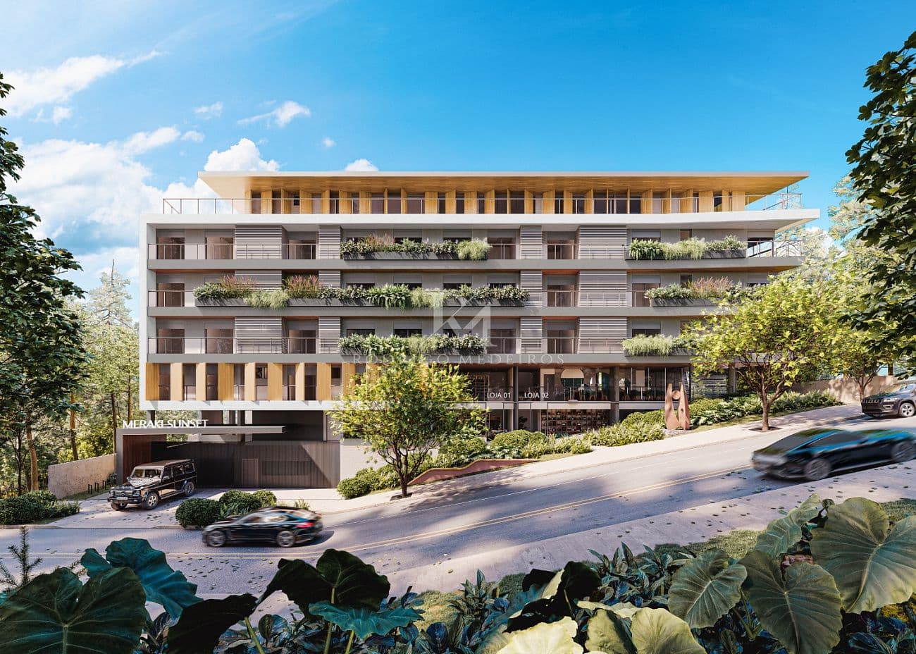 Apartamentos de alto padrão em João Paulo, Florianópolis com arquitetura moderna — foto 1