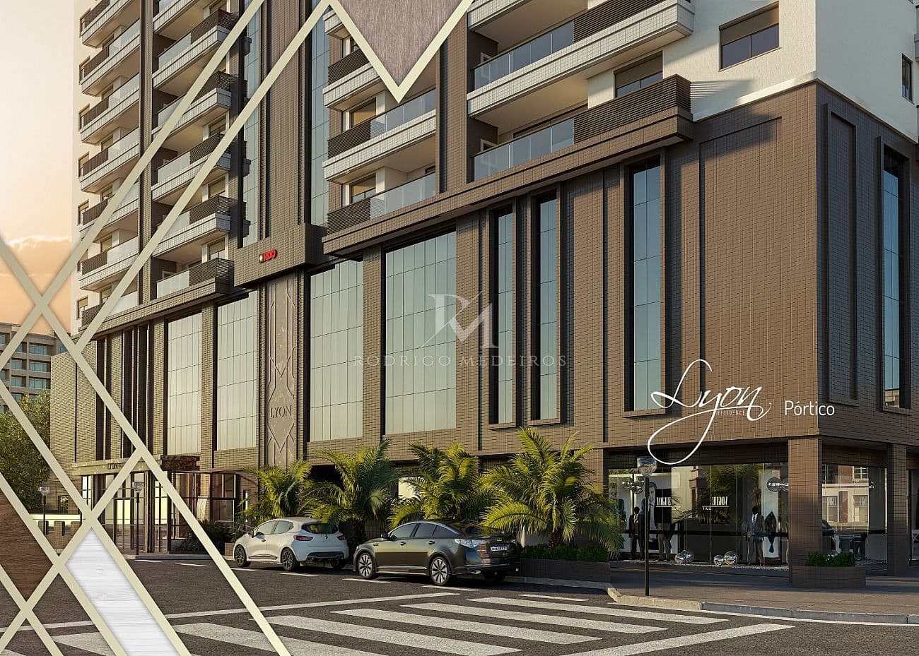 Apartamentos no Lyon Residence à venda no Kobrasol, São José — foto 1