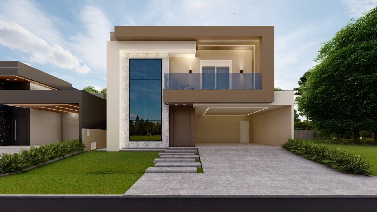 Casa de alto padrão com 3 suítes à venda, pronta para morar — foto 1