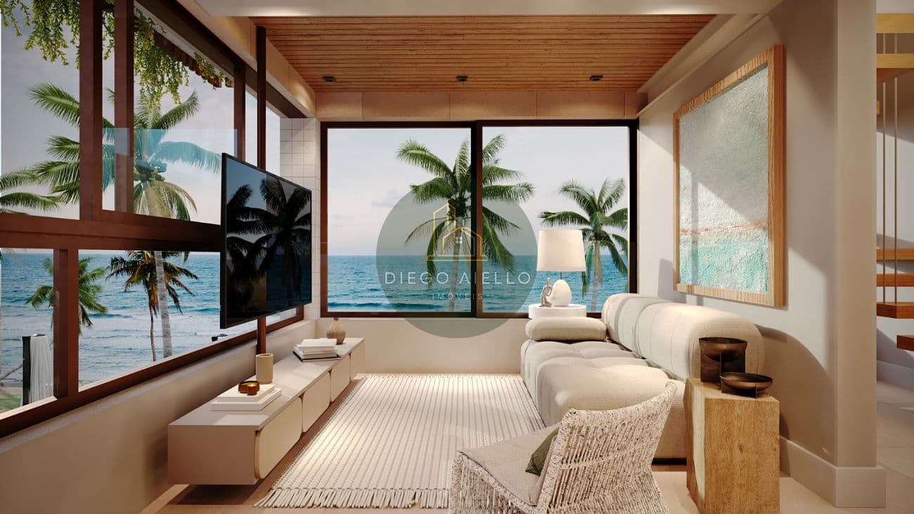 APATAMENTO BEIRA MAR Á VENDA - PORTO DE GALINHAS! (81) 9 9111 7450 DIEGO AIELO IMÓVEIS — foto 1